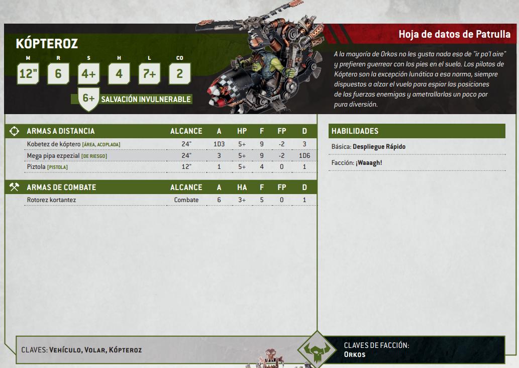 Miniatura Hoja de Datos Kópteroz