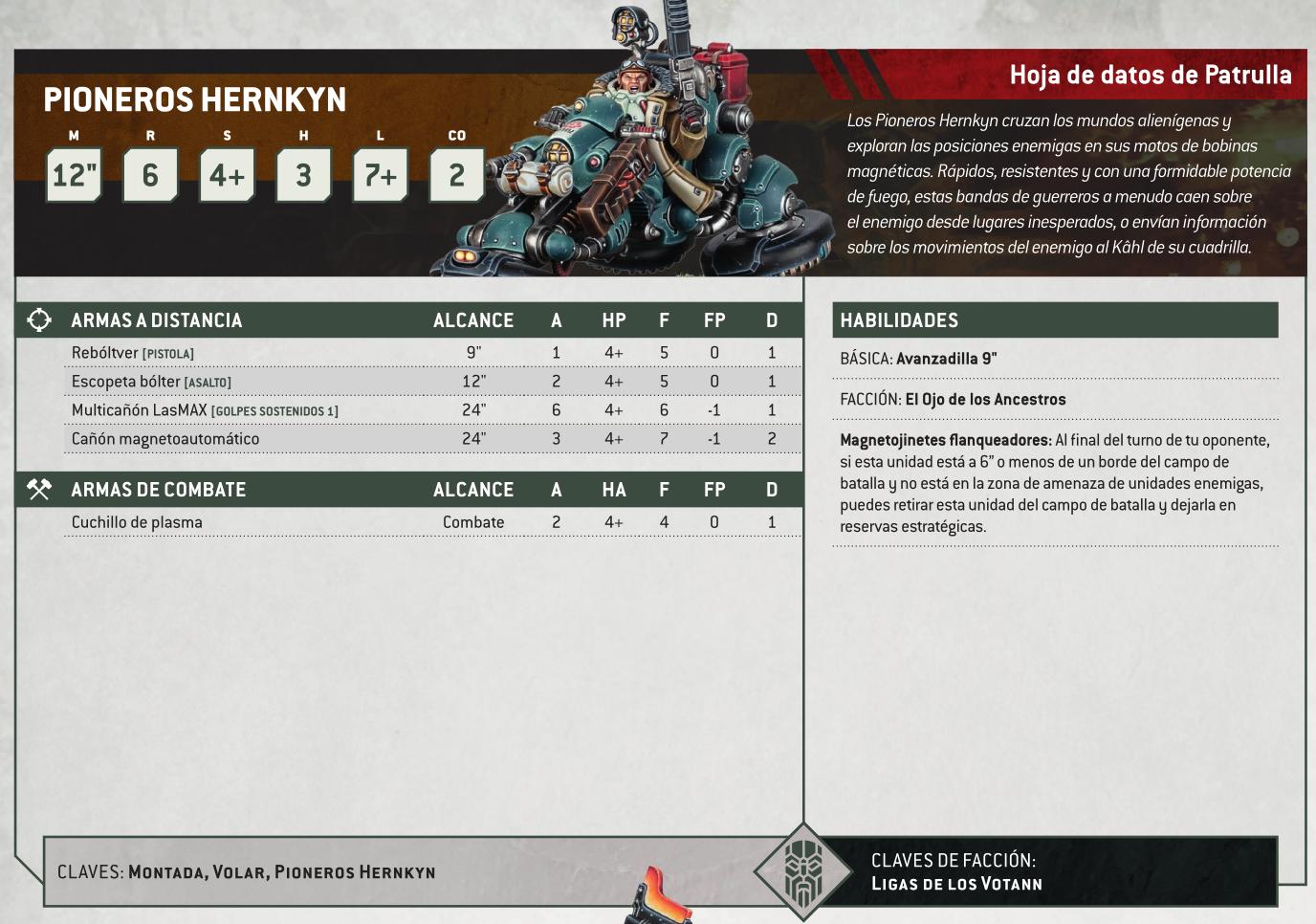 Miniatura Hoja de Datos Pioneros Hernkyn