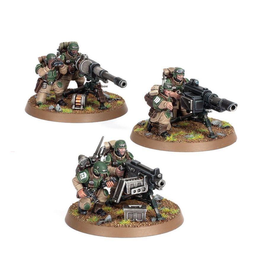 Miniatura Escuadra de Armas Pesadas