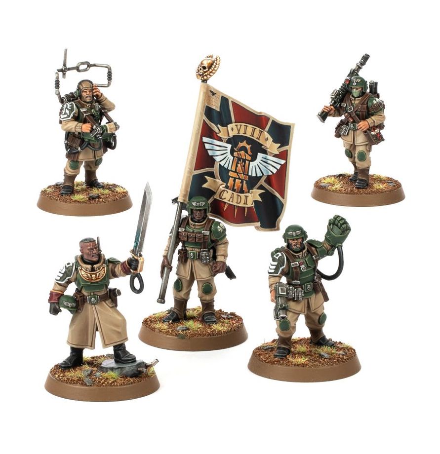 Miniatura Escuadra de mando de Cadia