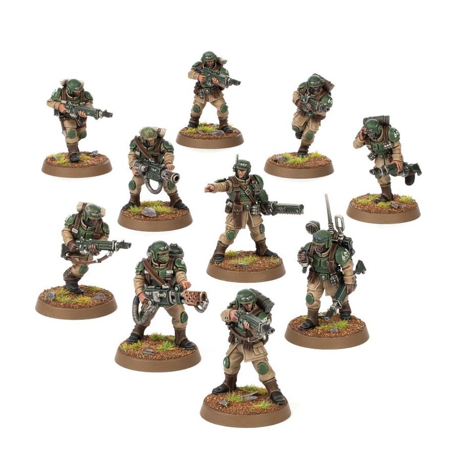 Miniatura Tropas de Choque de Cadia